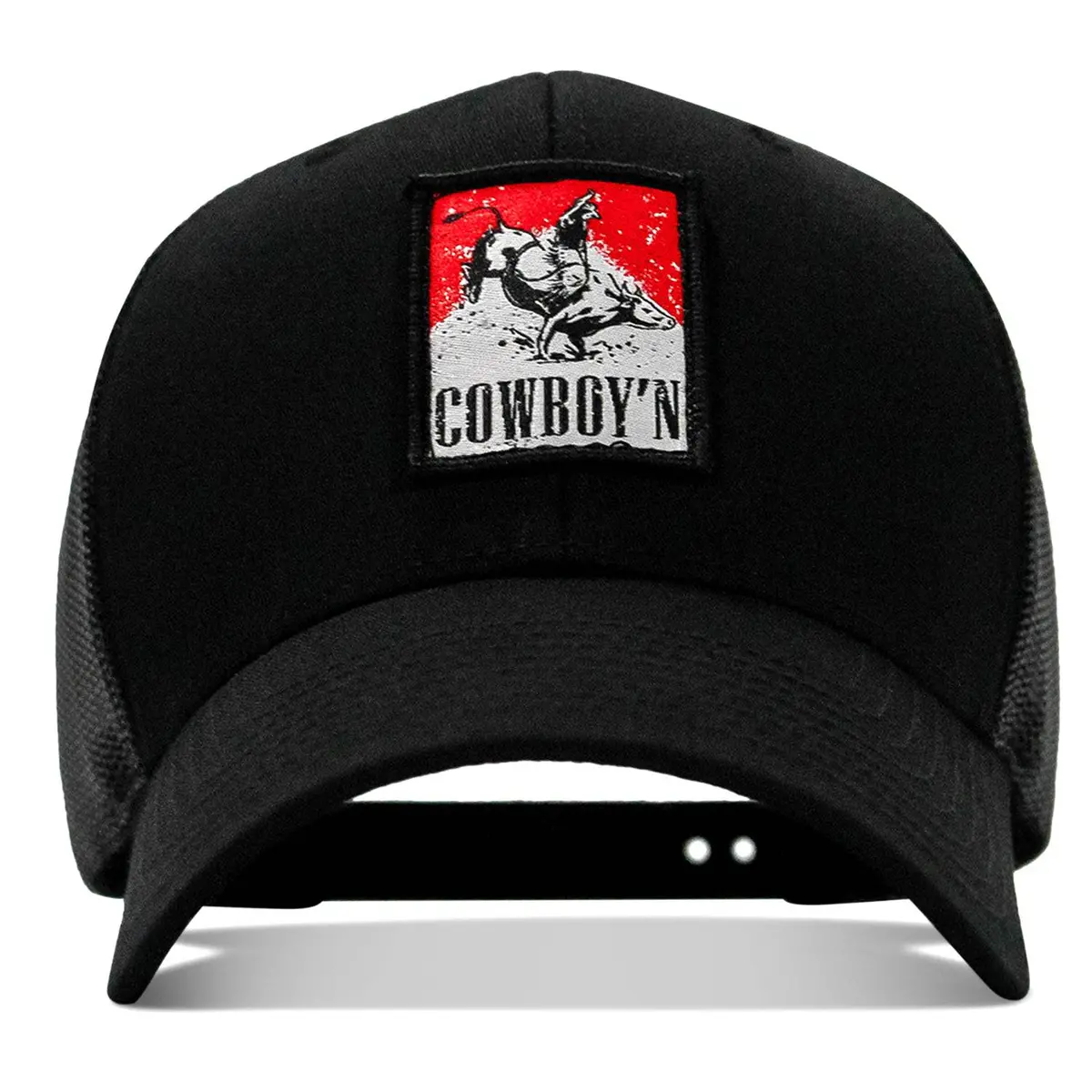 Cowboy'n Knuck If You Buck Patch Snapback 1