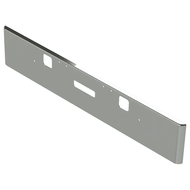 E-Cv-0110-06 18'' Freightliner Classic Xl Rolled Bumper (2004-2007) 1