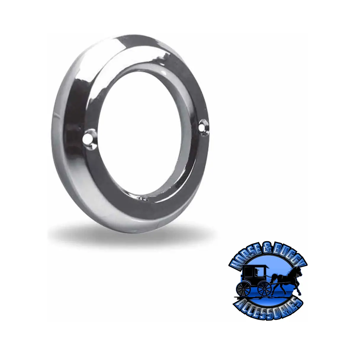Tbez-2Ch3 2″ Screw On Round Bezel – Chrome Abs Plastic 1