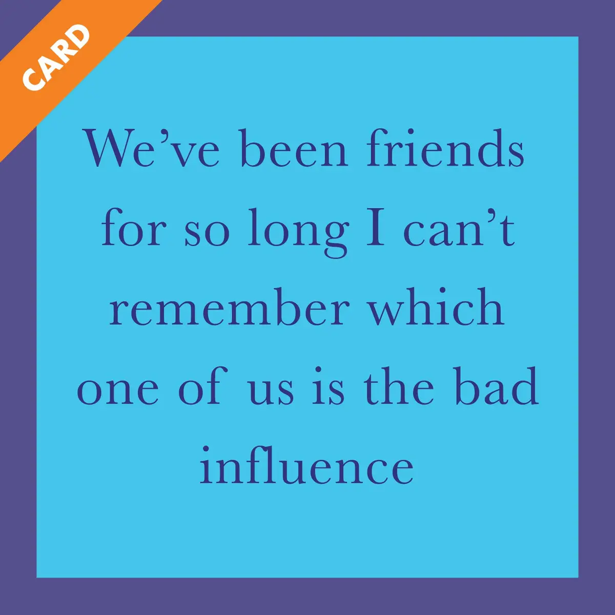 Card Bad Influence | Funny Gift | Kitsch Greeting Cards 1