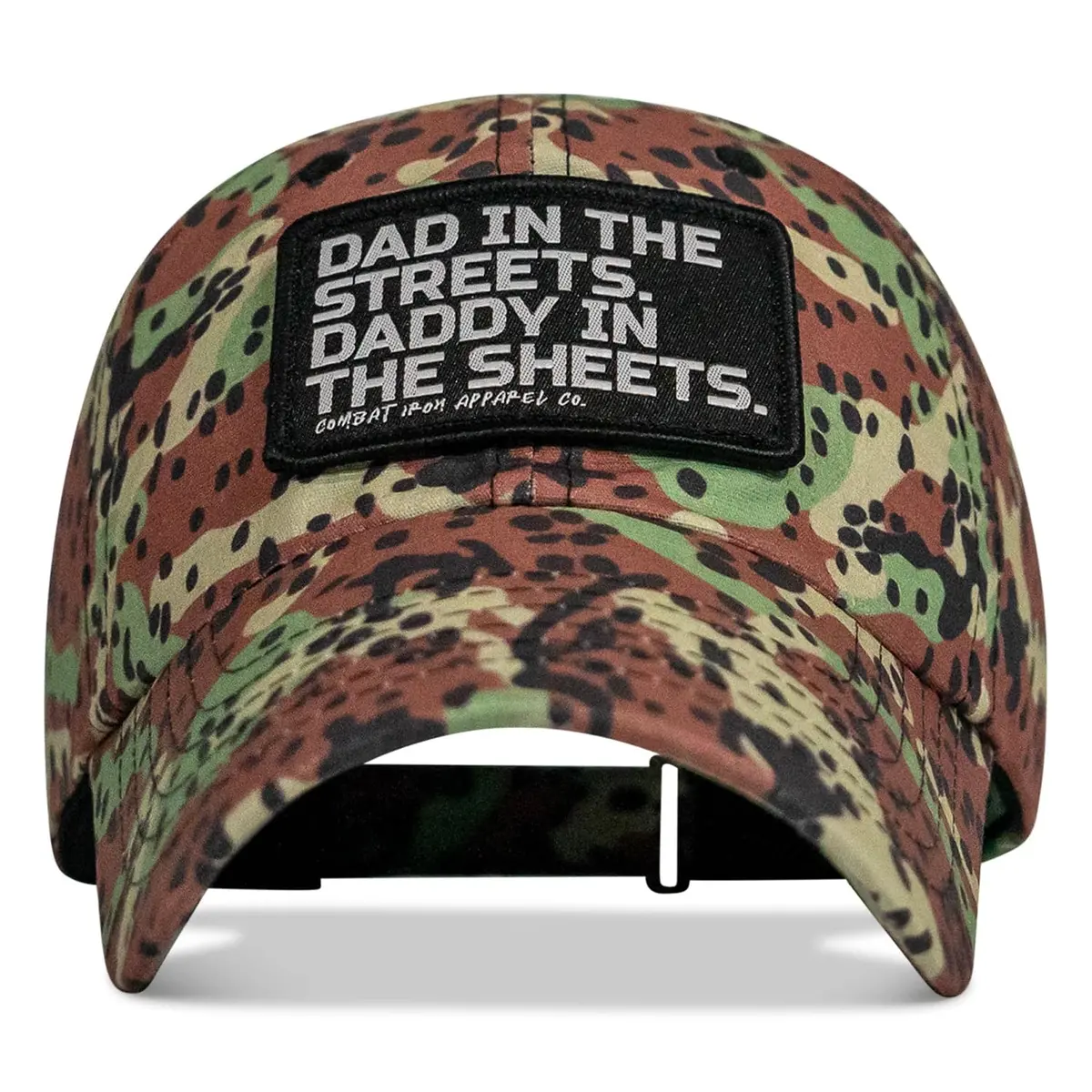 Dad In The Streets. Daddy In The Sheets. Patch Ripstop Tactical Hat 2