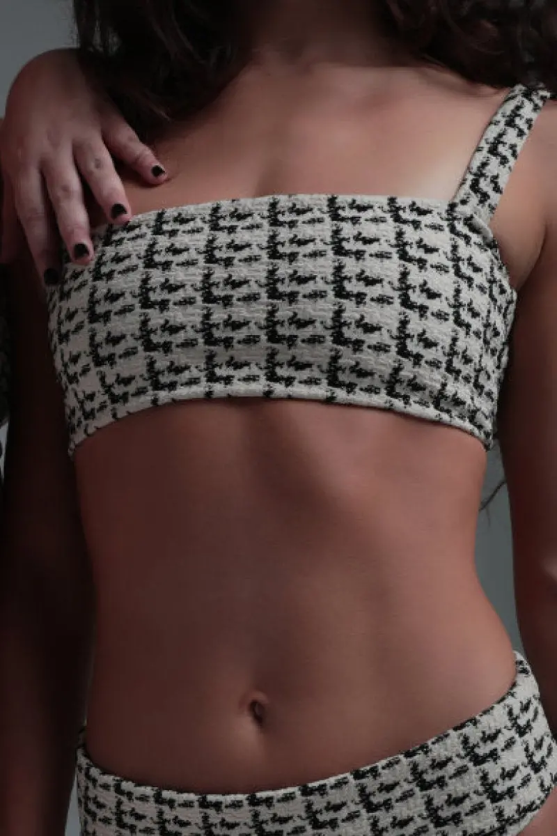 Rolling Cinque Top - Tweed 1