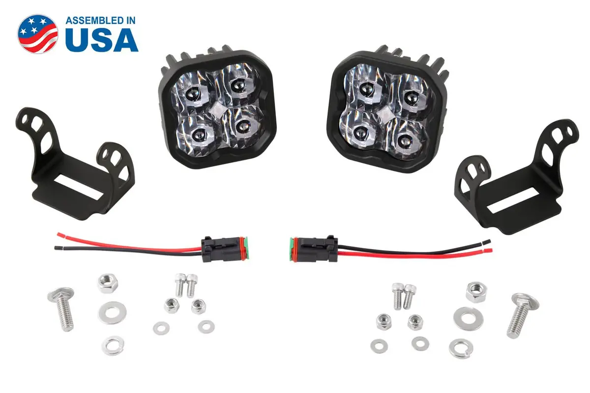 Diode Dynamics - Stage Series 3" Sae/Dot White Led Pod (Pair) 1