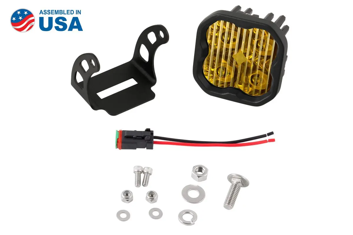Diode Dynamics - Stage Series 3" Sae/Dot Amber Led Pod (Single) 1