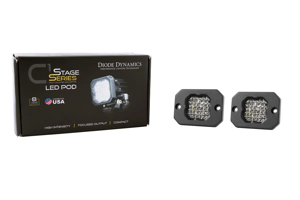Diode Dynamics - Stage Series C1 Flush Mount Led Pod 7
