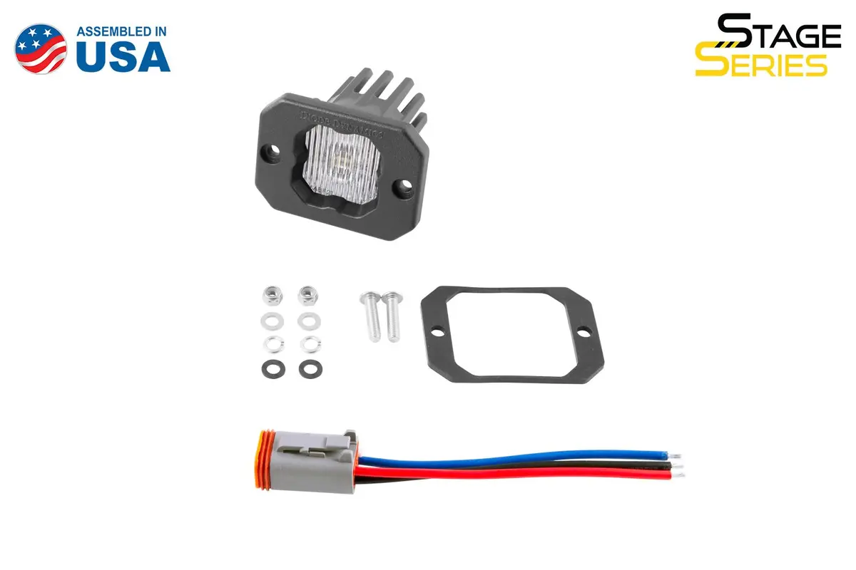 Diode Dynamics - Stage Series C1 Flush Mount Led Pod 2
