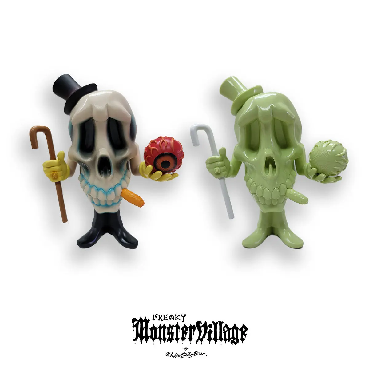 -Freaky Monsters Village- "Mr.Death" Soft Vinyl Toy 1