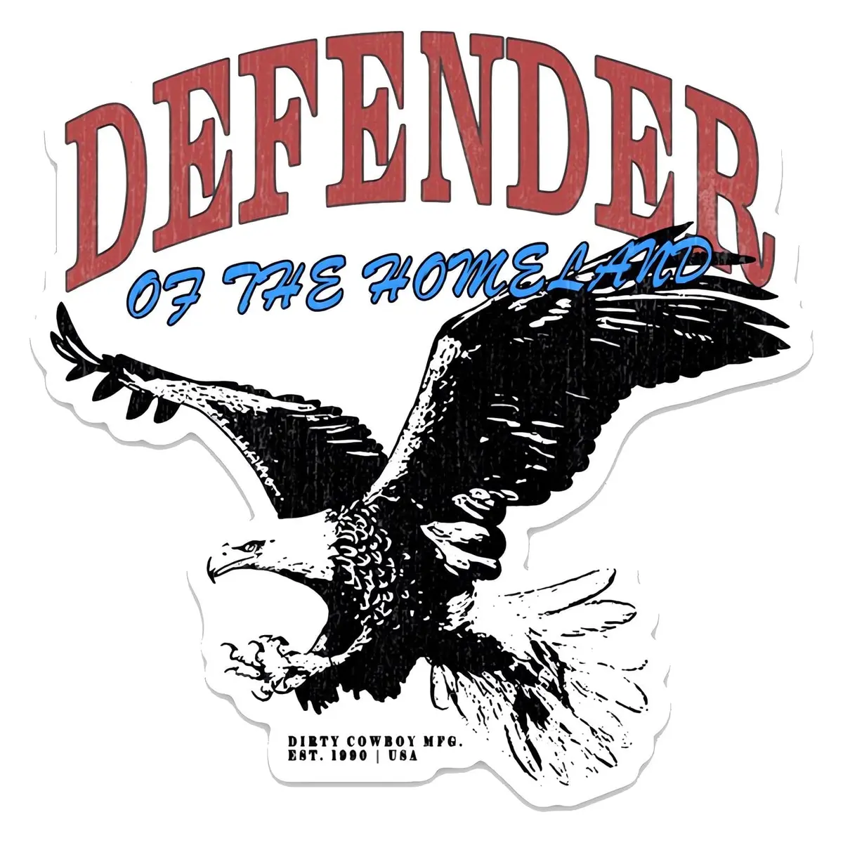 Defender Of The Homeland Decal Sticker 1
