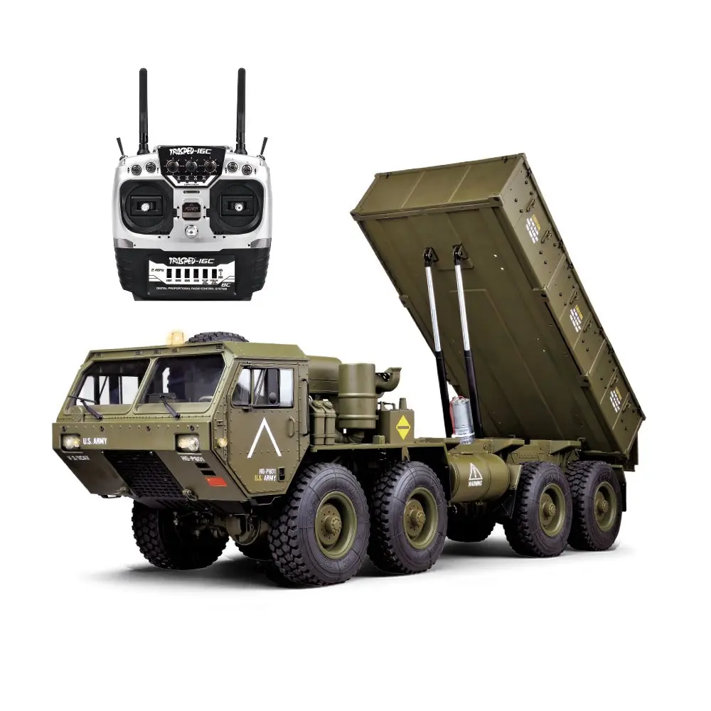 Hg P803a Pro Rc Oshkosh Hemmt Dump Truck Note: No Batteries And Charger Included 1
