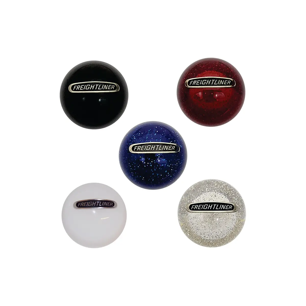 Freightliner Emblem Brake Knob (5/8"-11 Female Threads) Twisted Shifterz (Choose Color) 1
