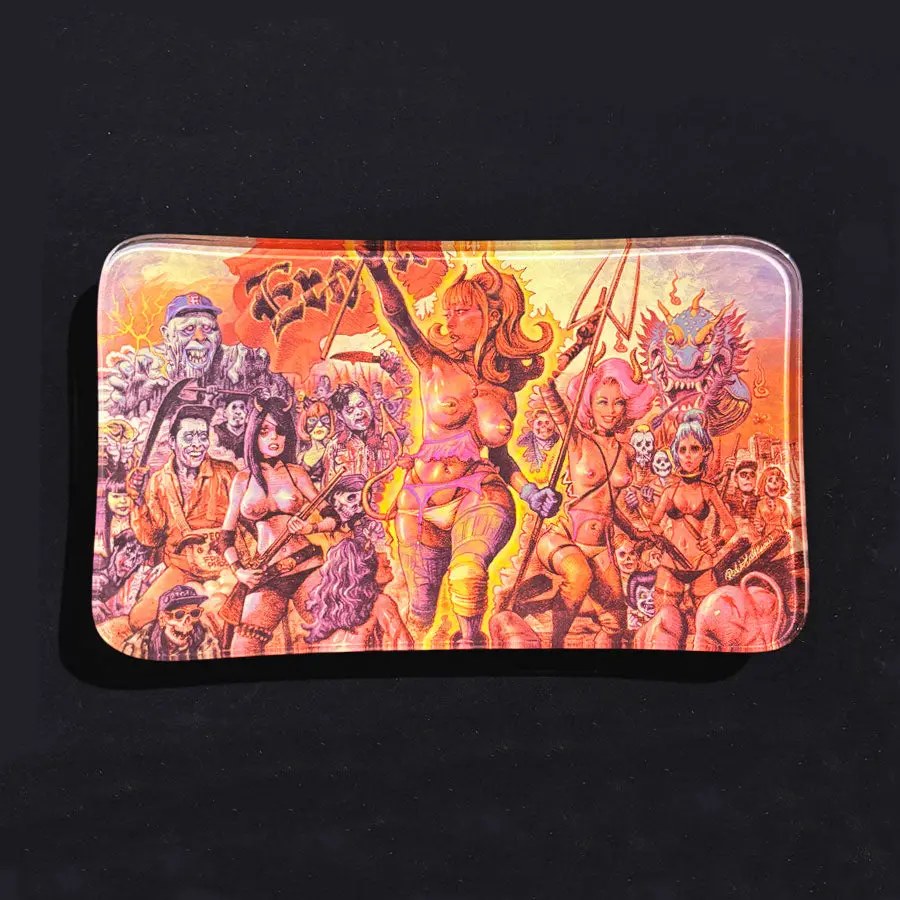 “Riot For The Sake Of Freedom” Memorial Glass Plate 1