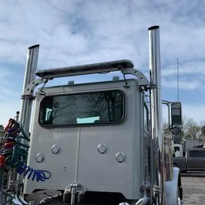 60" (Light Bar Only) For Peterbilt Custom Cab Brackets #Strobe-60 1