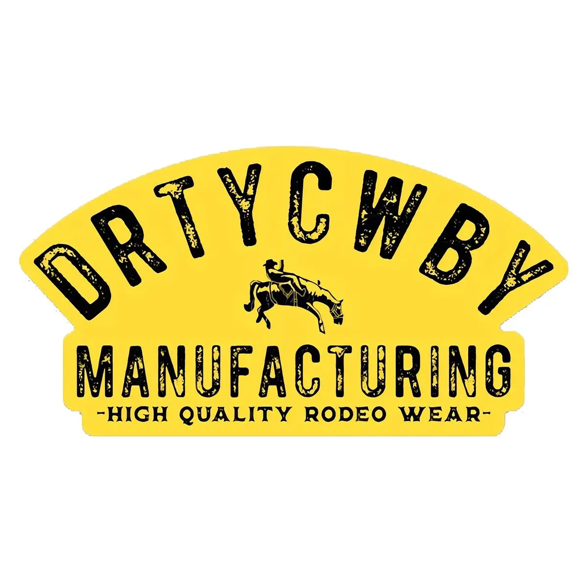 Original Drtycwby Manufacturing Decal Sticker 1