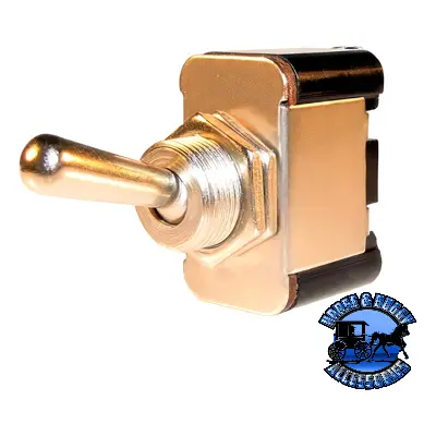 Up-98313 Heavy Duty Toggle W/ 2 Screw Terminals 25 Amp 12V S.P.S.T On/Off 1 Pc. 1