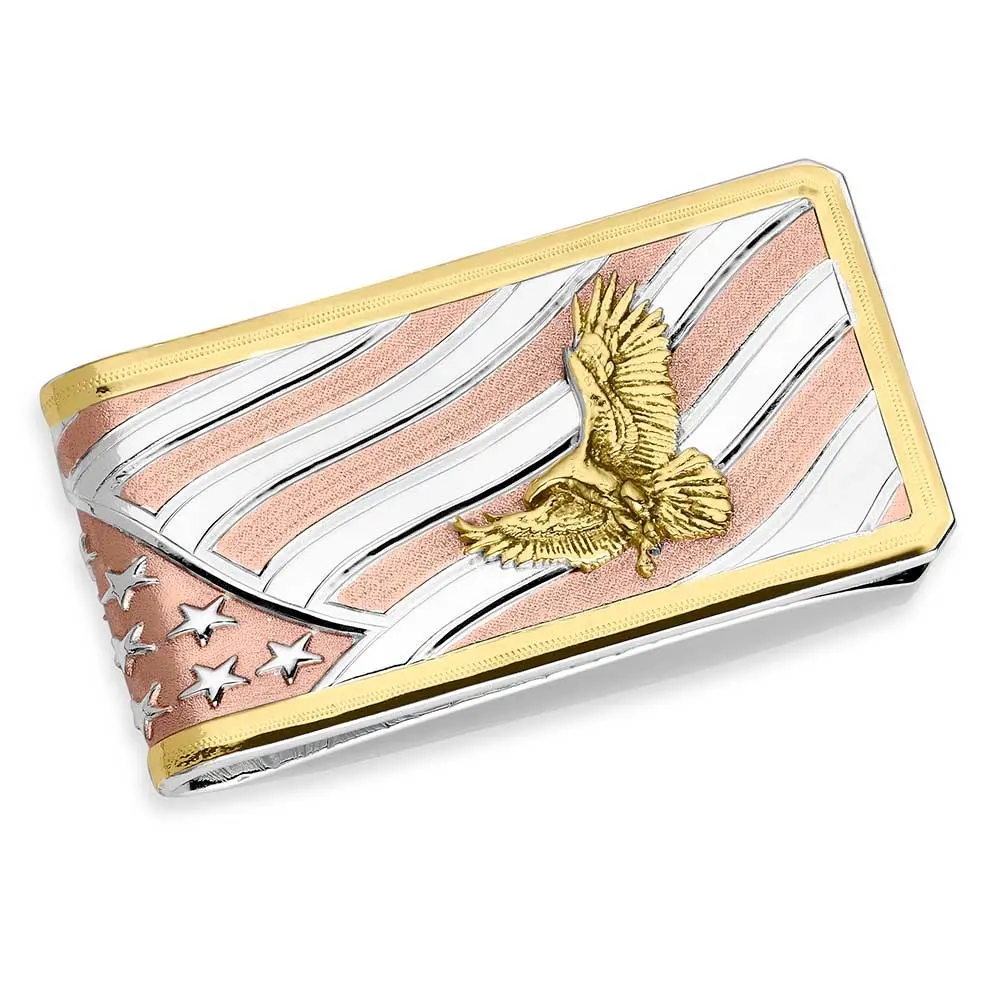 High Praise American Made Money Clip - Montana Silversmiths 1