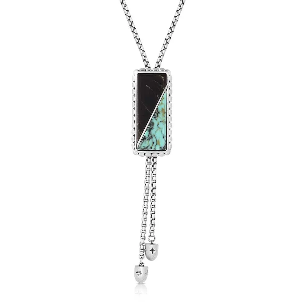 Double Essence Bolo Necklace- Montana Silversmiths 1