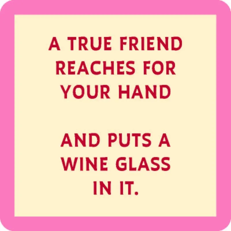 Coaster: Put A Wine Glass 1