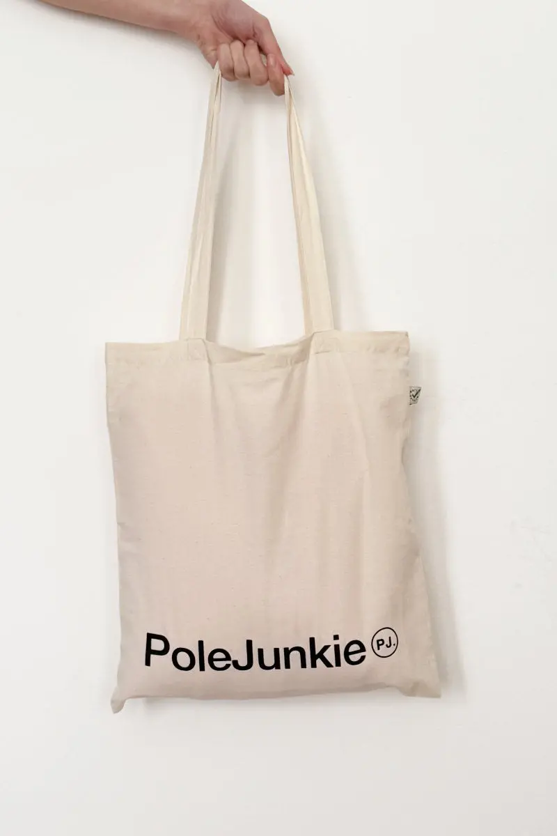 Pole Junkie Tote Bag - White 1