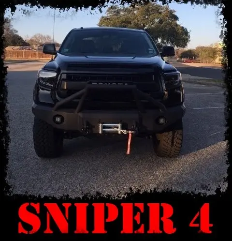 Extreme Duty Grille Guard: Sniper 4 1