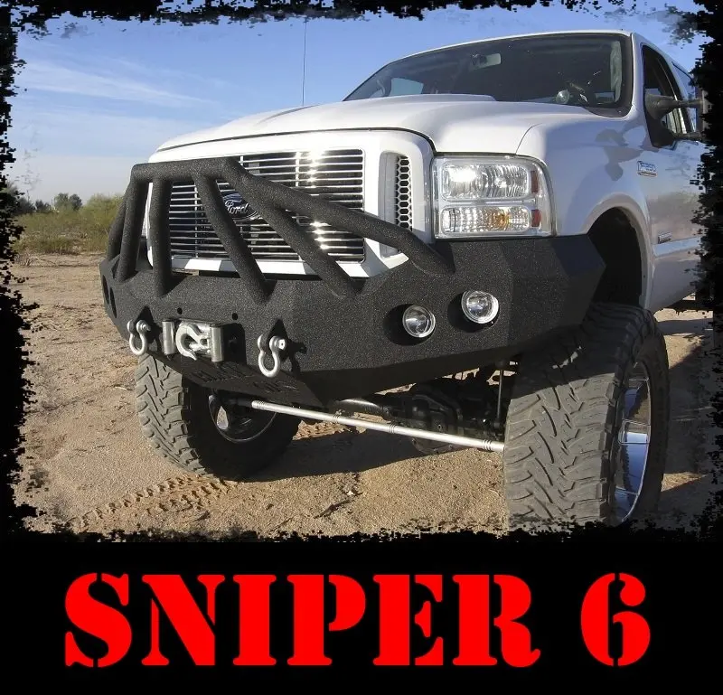 Extreme Duty Grille Guard: Sniper 6 1