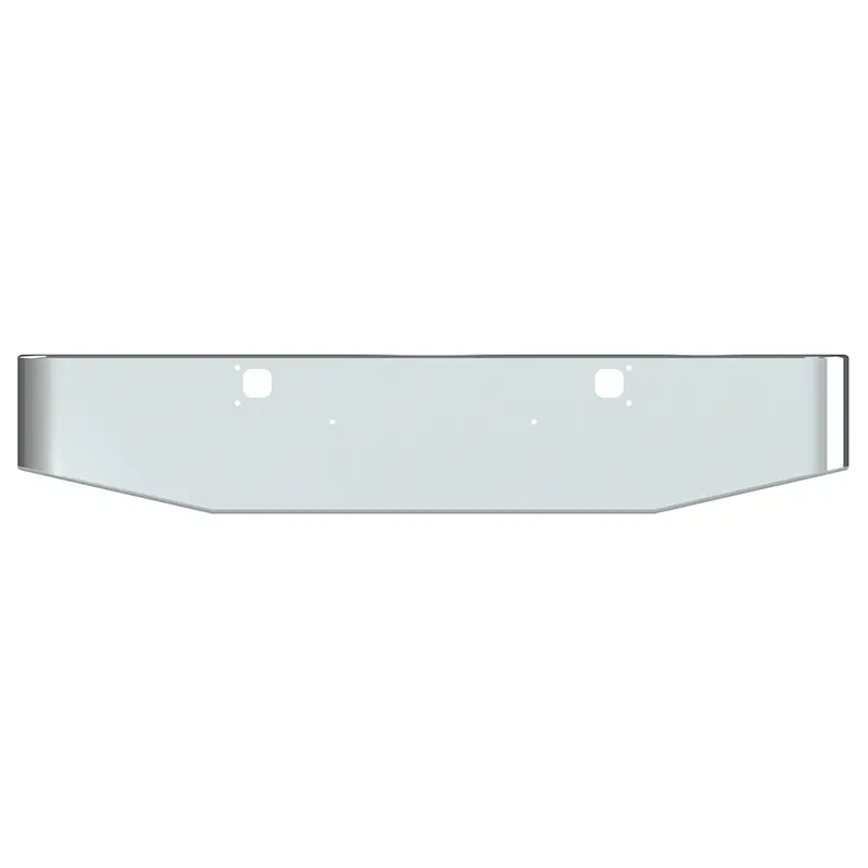 #Fe-0010-03 18'' Kenworth Tapered To 13'' Bumper W/Tow & Bolt Holes 1