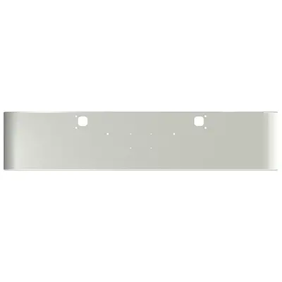 E-Fe-0010-41-L01 20'' Kw W900 Bumper W/License Plate Holes At Bottom Center 1