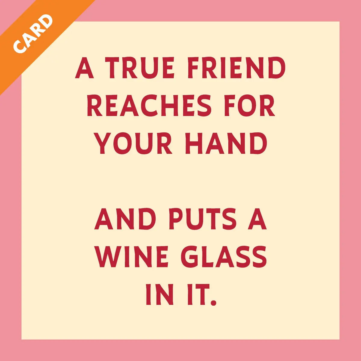 Card Put A Wine Glass | Funny Gift | Kitsch Greeting Cards 1