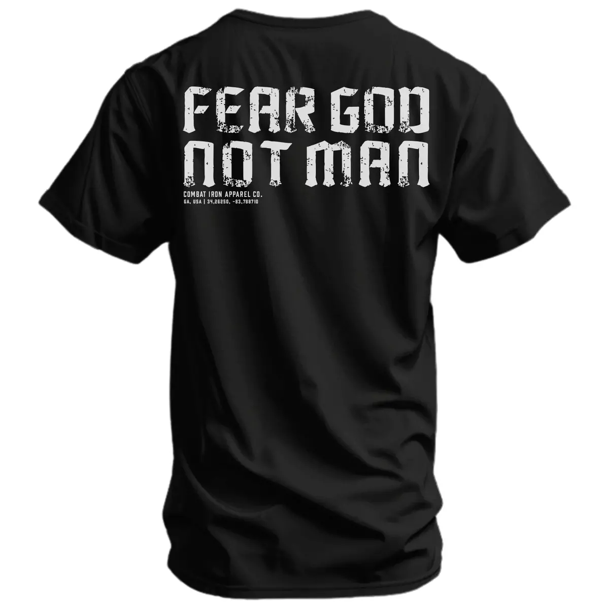 Fear God Not Man Men's T-Shirt 1