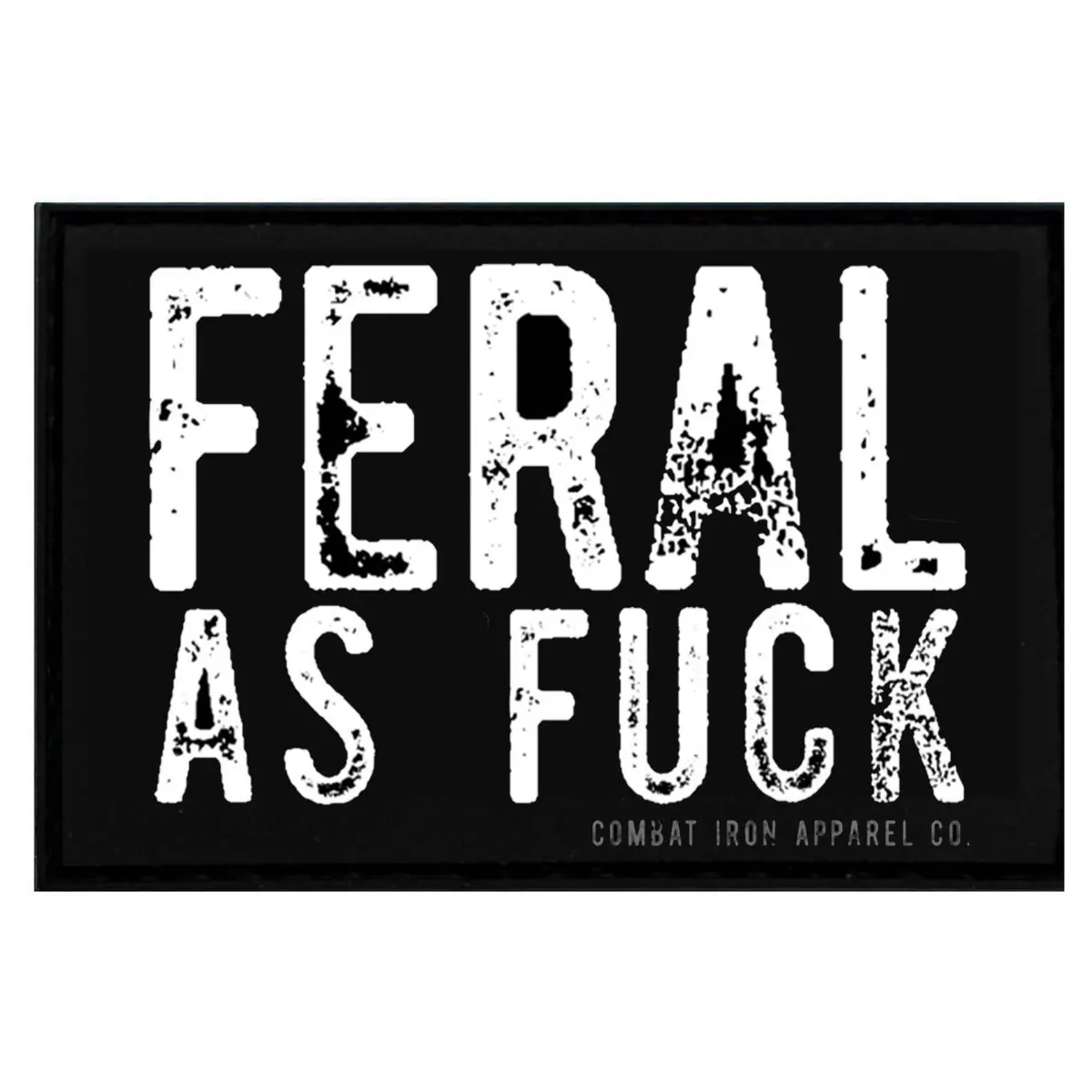 Feral As Fuck Pvc Patch 1