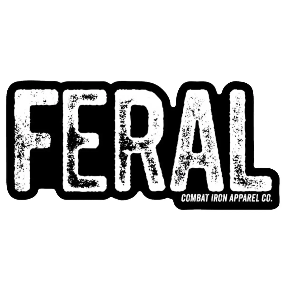 Feral Distressed Decal 1