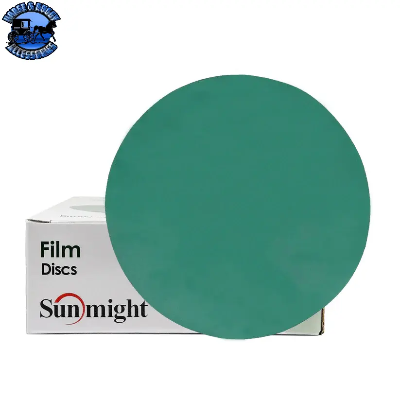 6" Sunmight Gold And Film Sanding Discs (Hook & Loop) | Box Of 50 (Choose Grit) 1