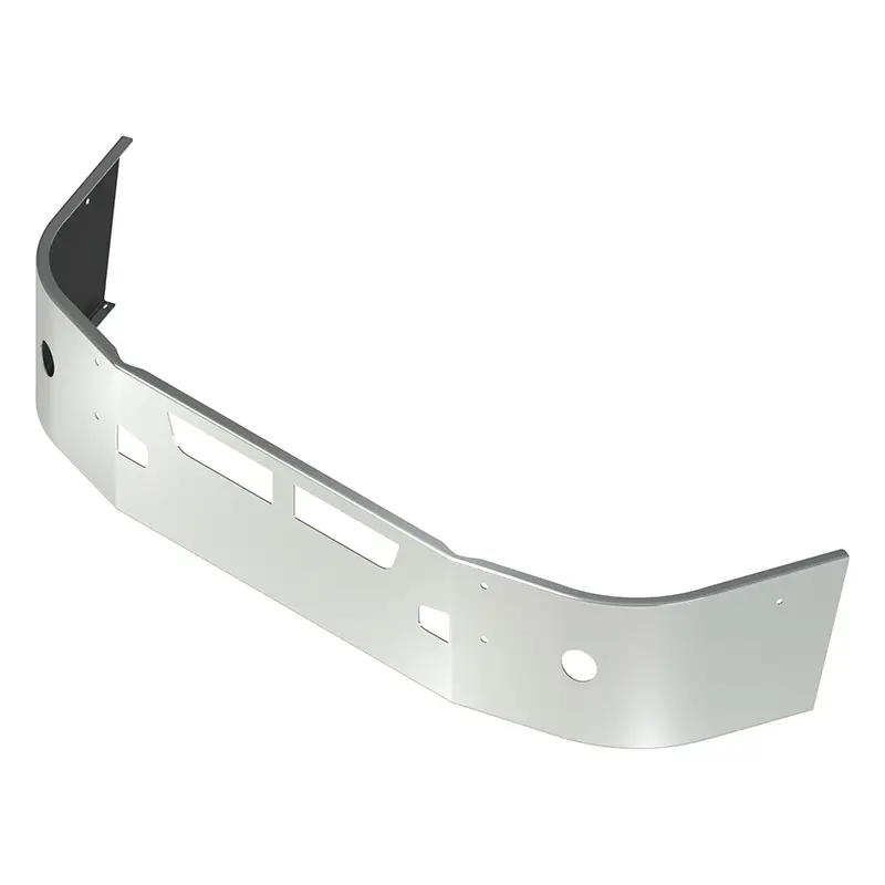 #Fr-5011-16 16'' T660 Bumper W/Tow & Bolt& Fog Holes 1
