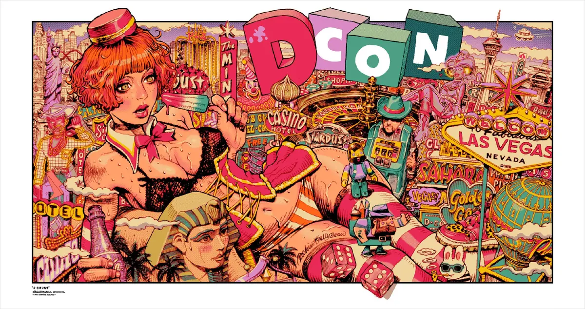 "Designer-Con X Rockin'jelly Bean" Screen Print 1
