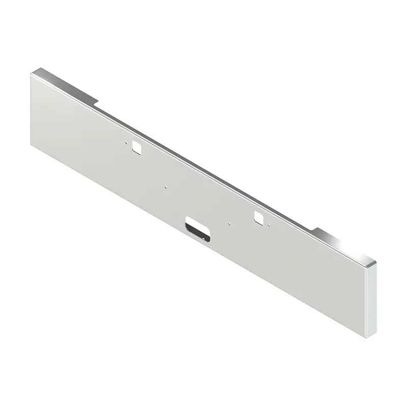 E-Ft-0210-11 18" Kw900b Model Square End With Bolt, Tow And Step Holes Chrome Steel 1