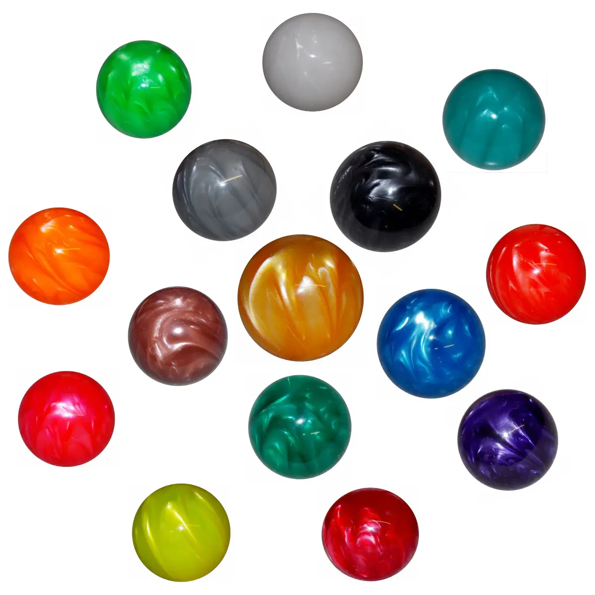 Pearl Colored Brake Knobs (5/8"-11 Female Threads) Twisted Shifterz (Choose Color) 1