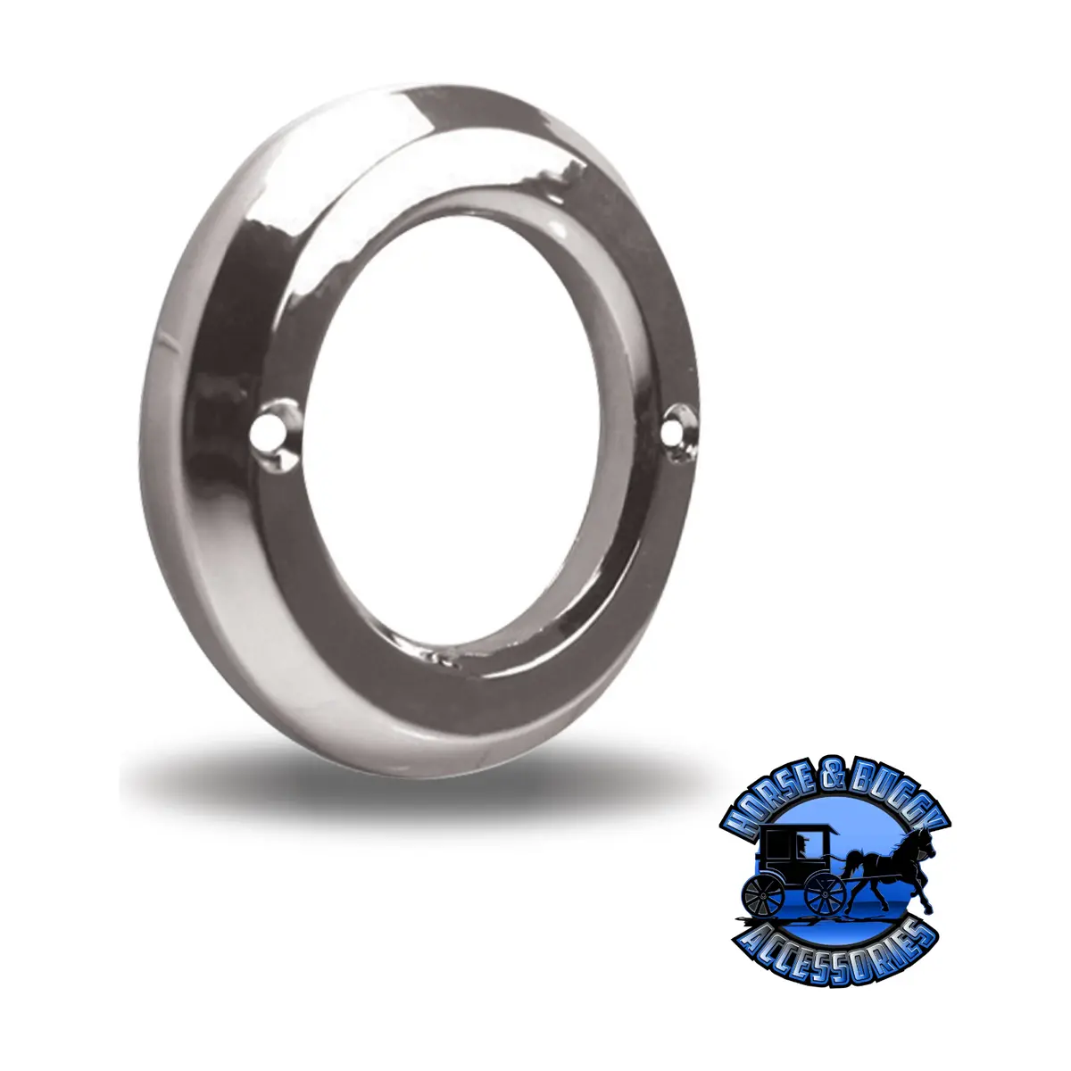 Tbez-2Hch3 2 1/2″ Screw On Round Bezel – Chrome Abs Plastic 1
