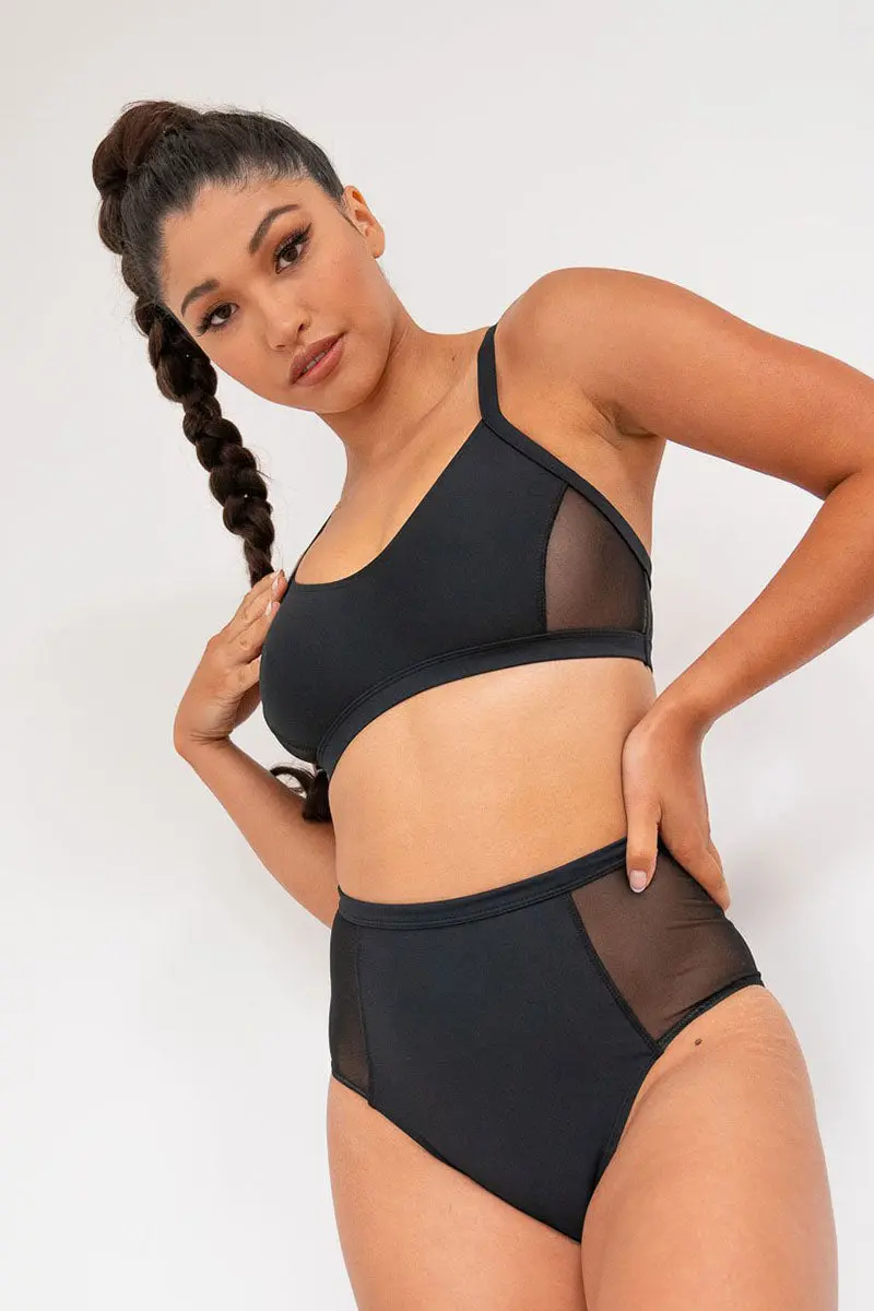 Lunalae Gigi Top - Recycled Black 1
