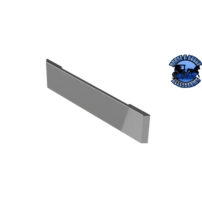 E-Go-0000-112-Usx 16'' Mitered End Blind Mount Bumper; (No Holes) 388/389 (Includes Adapters) 1