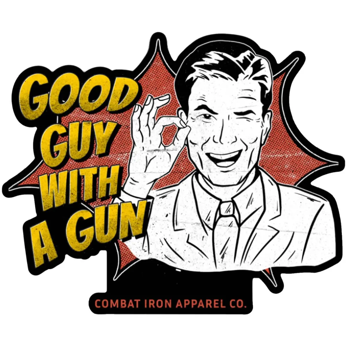 Good Guy With A Gun Decal 1
