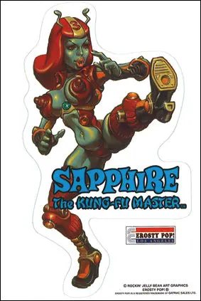 "Sapphire" Sticker 1