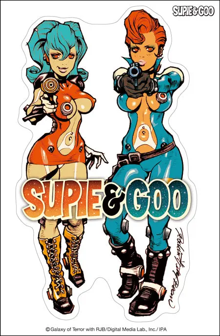 "Hold Up!" Supie & Goo Sticker 1