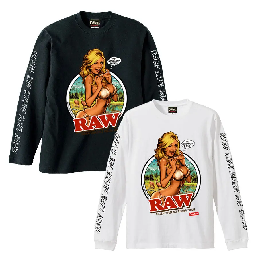 “Raw Life Make Me Good” Long Sleeve T-Shirt 1