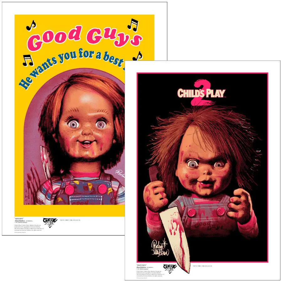 "Child's Play2" Silk Screen Print 1