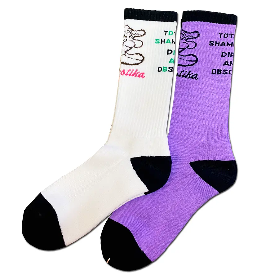 “Totally Shameless, Dirty And Obscene” Socks 1