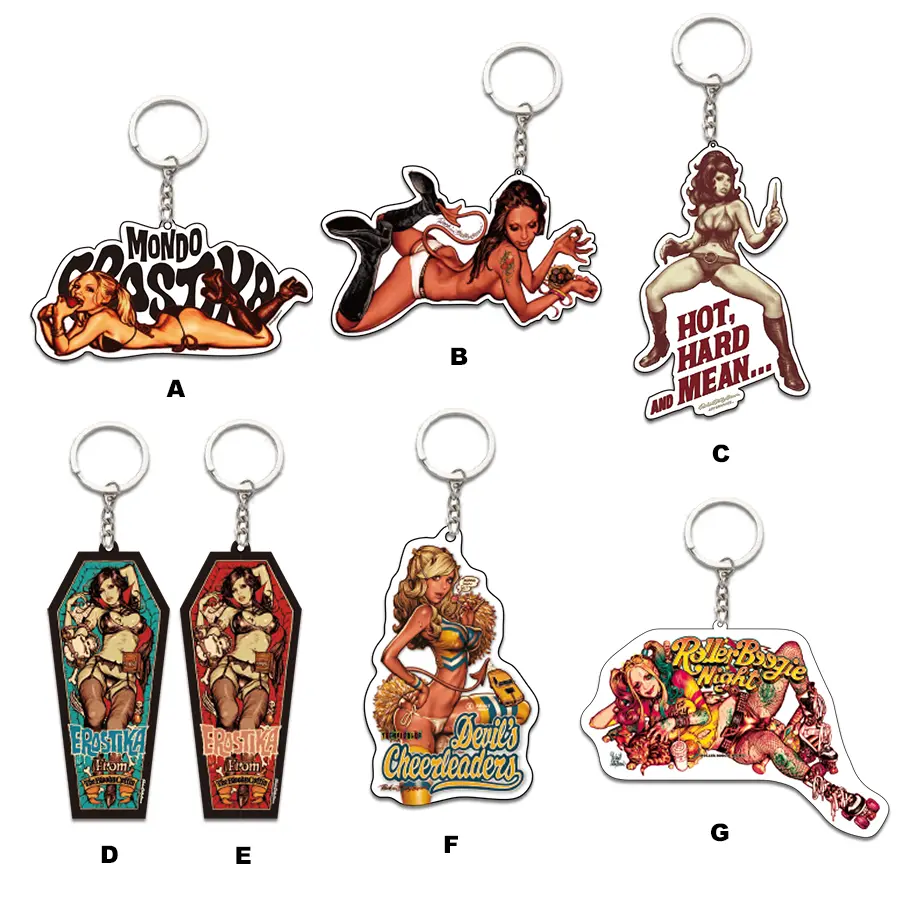 Rockin'jelly Bean Acrylic Key Chain 1