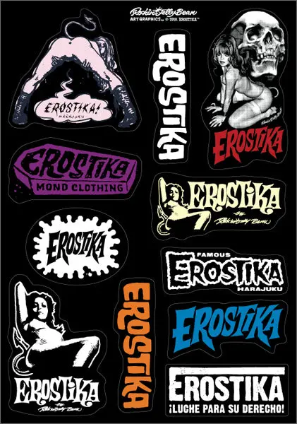 "Erostika Logo" Sticker Sheet 1
