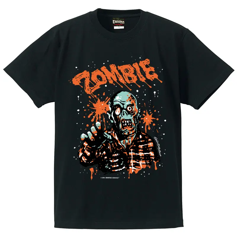 "Plaid Shirt Zombie" T-Shirt 1