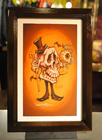 "Mr. Death" Giclee Print On Paper *Framed 1