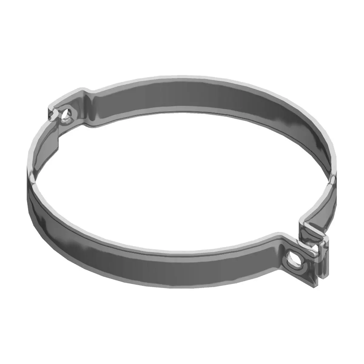 45-08063 6" Zinc Plated Grab Handle Mounting Clamp 1