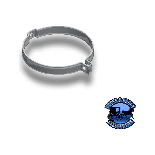45-08053 5" Zinc Plated Grab Handle Mounting Clamp 1